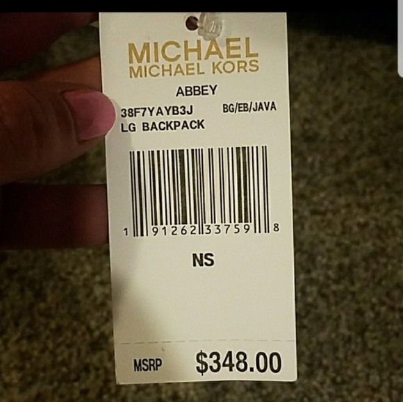 Michael Kors Large Abbey Backpack - Picture 2 of 8